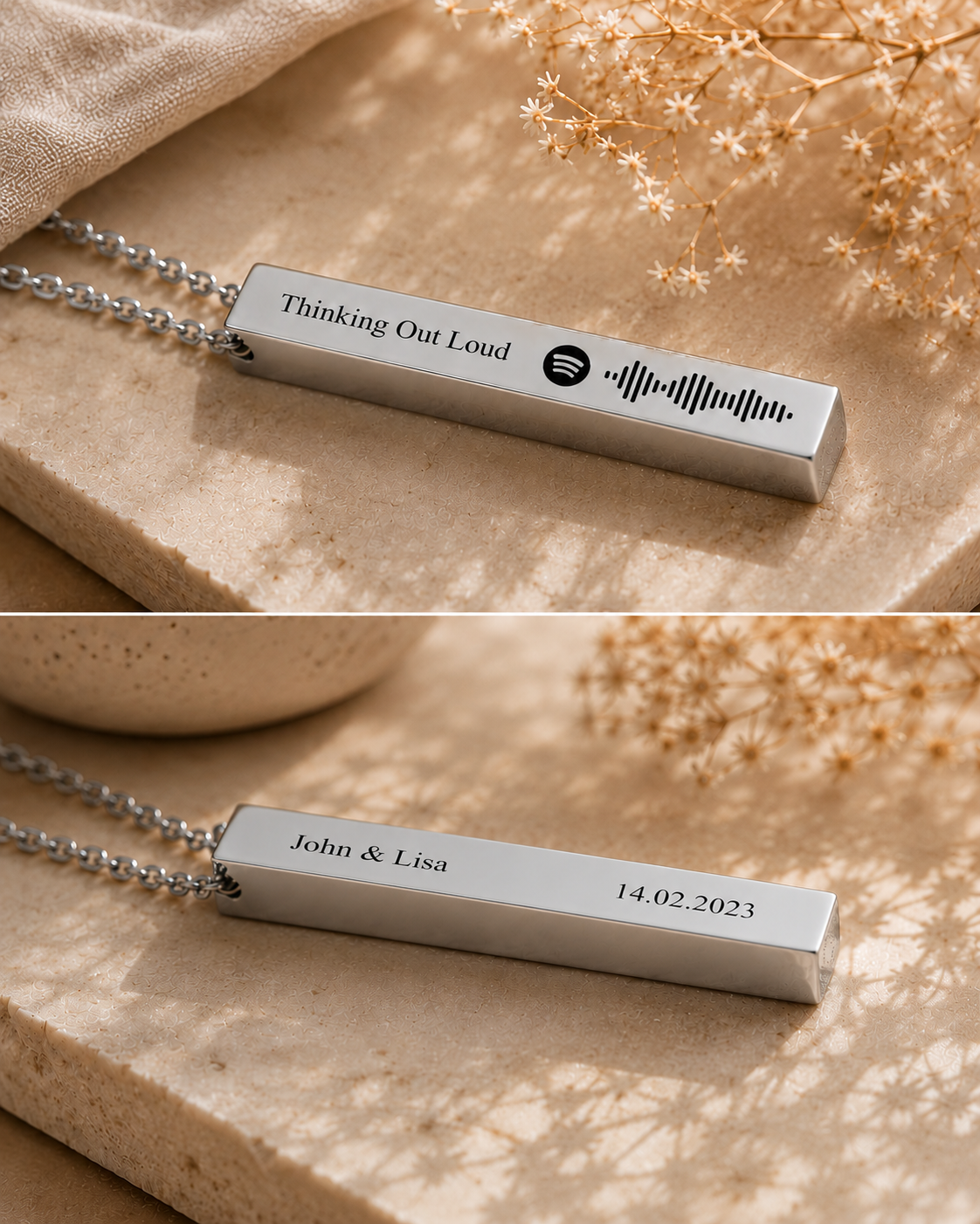 Spotify Code Necklace
