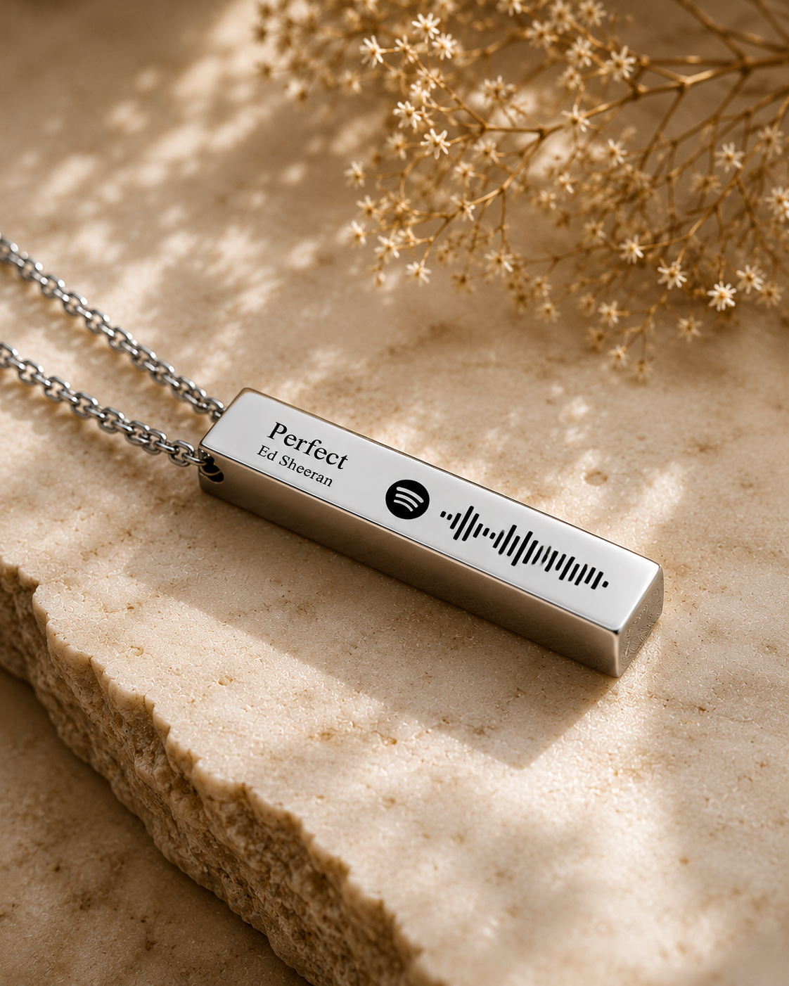 Spotify Code Necklace