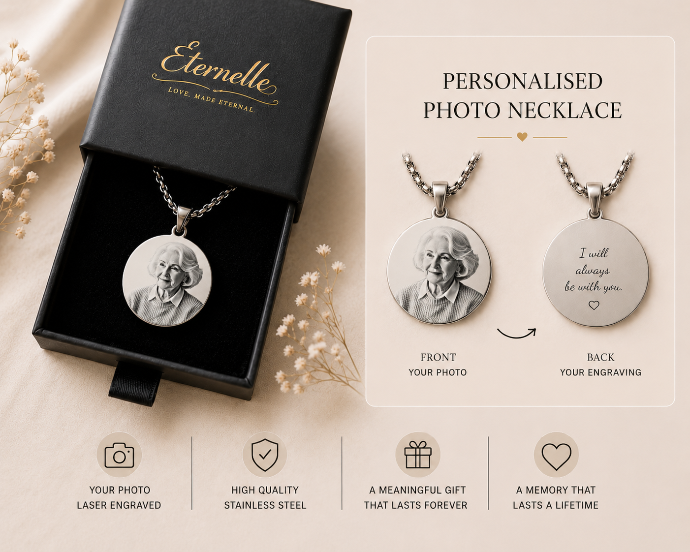 Turn Your Favourite Photo Into a Necklace